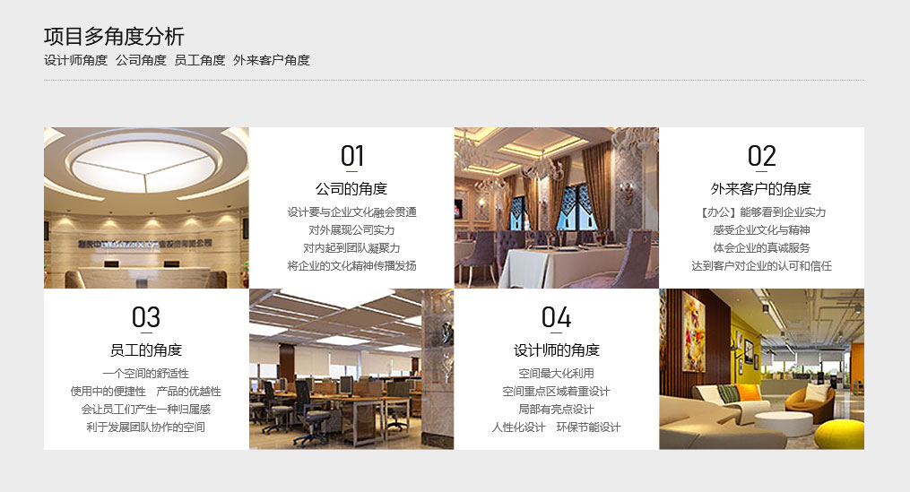 項(xiàng)目多角度分析